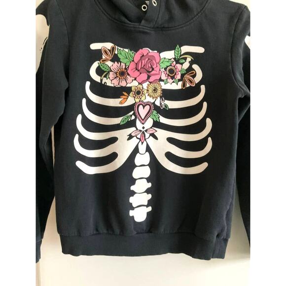 H & M Graphic Hoodie Sweatshirt Girls US 12/14Y‎ - Picture 4 of 7